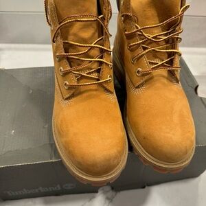 Timberland Kids Tan Boots